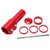 Mountain Bike Stem Riser Aluminium Alloy Bicycle Handlebar Riser Adapter for 28.6mm/1.13in ForkRed