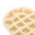 Ice Cube Tray with Lid Bin and Scoop Removable Cover Stackable Large Capacity Ice Cubes Mould Tray with Handle for Freezer Beige