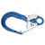 Safety Hook Aluminum Alloy Snap Lock Hook Clip Large Opening Climbing Hook for Mountaineering