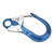 Safety Hook Aluminum Alloy Snap Lock Hook Clip Large Opening Climbing Hook for Mountaineering