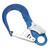 Safety Hook Aluminum Alloy Snap Lock Hook Clip Large Opening Climbing Hook for Mountaineering