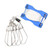 Live Fish Lock Portable Stainless Steel Fish Wire Rope Lock for Big Lure Fishing EquipmentBlue