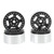 4pcs RC Car Wheel Professional Aluminium Alloy Replacement RC Wheel Rims for 1/10 RC Cars Black