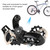 Mountain Road Bike Bicycle Rear Wheel Derailleur Gear for 21/24 Speed Bikes Replacement Part