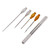 Fishing Bait Needle Kit Robust Incisive Portable Anti Slip Rustproof Rigging Bait Needle