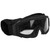 Tactics DustProof Protective Glasses Impact Resistant AntiExplosion Military Goggles(Black Frame Transparent Glass )