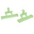 2Pcs Shoe Tail Swing Decorations Hole Shoe Accessories for Gatherings Daily Life Work School Vacation Fluorescent Green