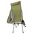Foldable Camping Chair Ultralight Portable Breathable Aluminum Alloy Frame Chair for Angling OD Green