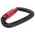 7075 Aviation Aluminum Master Lock Carabiner D Ring Safety Buckle Security Equipment for Outdoor Climbing Camping Hammockblack