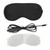 Heated Eye Cover Fluff USB Eyes Heating Pad Electric Warm Eye Compress Patch with Temperature Control for Dry Eyes Blepharitis Sleeping