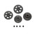 RC Motor Gear 26T 28T 30T 32T 25DP M1 5mm Metal RC Motor Pinion Set for 1/8 RC Cars
