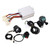 Electric Bike Conversion Kit 24V 500W Brushed Controller Thumb Throttle Headlamp and Switch for Scooters