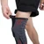 Outdoor Elastic Breathable Sports Kneepad Knitted Nylon Knee Pad Protector Brace(Red S)