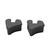 2Pcs Inflatable Boat Plug PVC Marine Plug Water Plug for Inflatable Boat Yachts KayaksBlack