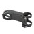 Bike Stem Aluminium Alloy Black Mountain Bike Handlebar Riser Negative 25 Degrees Bike Short Handlebar Stem Riser 90mm