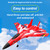 RC Airplane 2.4GHz 4CH RC Plane Gliding Aircraft Flight Toys for Adults Kids Boys