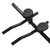 Bike Split Rest Handlebar Aluminum Alloy Bike Armrest TT Relax Bar with Sponge Pad for Long Distance Riding