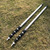 Telescoping Tarp Poles Adjustable Camping Tent Poles Portable Lightweight Aluminum Tent Poles Replacement for Awnings Canopy Rain Fly Shelter