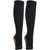2Pcs Middle Tube Shaping Vein Sport Elasticity Compression Socks with Zipper Calf Slimming(Zipper Socks(black copper bottom) XXL)
