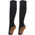 2Pcs Middle Tube Shaping Vein Sport Elasticity Compression Socks with Zipper Calf Slimming(Zipper Socks(black copper bottom) XXL)