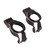 2pcs RC C Hub Carrier Caster Blocks for TRAXXAS 1/5 RC Car High Strength Aluminum Alloy RC C Hub Carrier Black