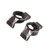 2pcs RC C Hub Carrier Caster Blocks for TRAXXAS 1/5 RC Car High Strength Aluminum Alloy RC C Hub Carrier Black
