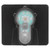 Mini Signal Light IPX8 Waterproof Outdoor Vest Helmet Safety Light with Hook and LoopBlack Base Orange Light