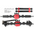 Gear Front and Rear Axle with 2 Transimission Shaft for SCX10 I/SCX10 II 1/10 RC Car