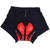 Cycling Underwear 3D Silicone Padded Shock Absorbing Breathable Quick Drying Bike Underwear Shorts L