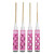 4Pcs Hex Driver Wrench Set 1.5mm 2.0mm 2.5mm 3.0mm RC Hex Socket Screwdriver for RC Model Vehicle BoatPurple