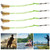 4Pcs Anti Hanging Carp Fishing Baits Hook Explosion Lure Fish Bait with Spring Feeder Tackle(9# )