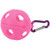 Golf Ball Protective Cover Silicone Sleeve Holder with Keychain Golf Training AccessoryRose Red