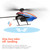 WLtoys XKS K127 RC Helicopter Remote Control Helicopter for Beginners 6-axis Gyro Single Blade RC Aircraft RC Plane Fixed Height 4CH RTF