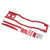 Aluminum Alloy RC Car Chassis Frame Set with Front and Rear Bumper for SCX10 D90 1/10 RC Crawler Red