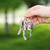 6*3.1cm D Type Hanging Hook Aluminium Alloy Carabiner Keychain Mountaineering Buckle( #2)
