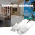 Fleece Slippers One Time Non Slip Thick Spa Slippers for Home Hotel Travel Party Guest