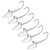 2 Bags Jig Head Fishing Hook Bait Long Shot Counterweight Fishhook Lure Tackle Accessory21g