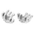 Metal Steering Knuckle for Axial RBX10 Ryft 1/10 RC Car Durable RC Crawler Car Upgrade PartsSilver