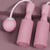 Cordless Jump Rope Double Bearing Weighted Skipping Rope Fitness Exam Jump Rope for Adult Student Children Pink
