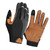 Anti Skid Bike Motorcycle Riding Gloves Shock Absorbing Full Finger Touch Screen Cycling Gloves Black and Yellow M