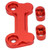 RC Car Suspension Pin Retainers Durable Upper and Lower Suspension Pin Fixing Plate for Traxxas UDR Remote Control CarRed