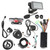 30A 3 Mode Electric Bike Controller Kit GD06 Panel with Front Tail Lamp Thumb Throttle for 750W‑1000W Motor