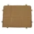 Patch Display Holder Board with Loop Surface Nylon Moral Patch Wall Organizer Storage Holder Panel for Showing Hook and Loop Emblems Patches Khaki S