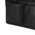 Outdoor Tool Bag Large Capacity Wear Resistant Foldable Oxford Cloth Tools Holder Bag for Gardening Black