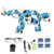 Electric Water Ball Toy Eco Friendly Automatic Gel Ball Toy with Goggle for Outdoor Activities Shooting Team Game Doodle Blue Forty Thousand Water Beads