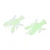 Fishing Shrimps Lures Glowing Luminous Soft Durable Lifelike Silicone Shirmps BaitLight Green