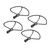 Drone Propeller Guard Propeller Protective Cover Ring Protector for SJRC F11S Drone Accessory