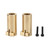 Brass Heavy Duty Rear Axle Adapters Counterweight for Axial Scx10 II 90046 1/10 RC Car