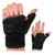 Thumb Wrist Guard Gloves Breathable Comfortable Soft Sports Fitness Wrist Guard Protection Gloves for Men Women Black