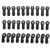 30pcs Link Linkage Rod End Width Balls Joint Head Set for Traxxas TRX‑4 1/10 RC Car